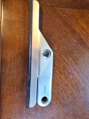 simplehuman Folding Shower Squeegee Silver Stainless Steel Glass Cleaner Compact